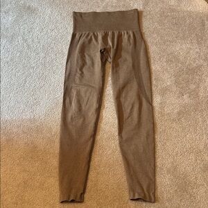 Cozy Brown Kids Leggings